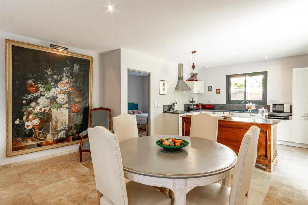 La Verdiere - Contemporary House With Garden And Private Pool LʼIsle-sur-la-Sorgue Exteriör bild